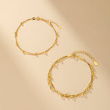 Bracelet Or Vitalité Artisanal - Bijou Fil de Cuivre - Biloria