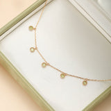 Bracelet Péridot et Perle – Argent Plaqué Or, Éclat Lumineux - Biloria