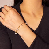 Bracelet Perles Naturelles Argent 925 – Danse Lumineuse - Biloria