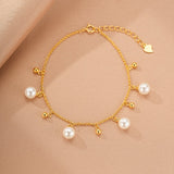 Bracelet Perles Naturelles Argent 925 – Danse Lumineuse - Biloria