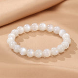 Bracelet Pierre de Lune Blanche – Féminité et Harmonie - Biloria