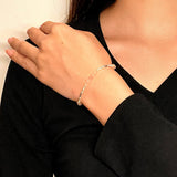 Bracelet Quartz Rose Ajustable – Amour de Soi et Harmonie - Biloria