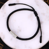 Bracelet Six Mantras Fil Rouge - Protection et Chance au Quotidien - Biloria