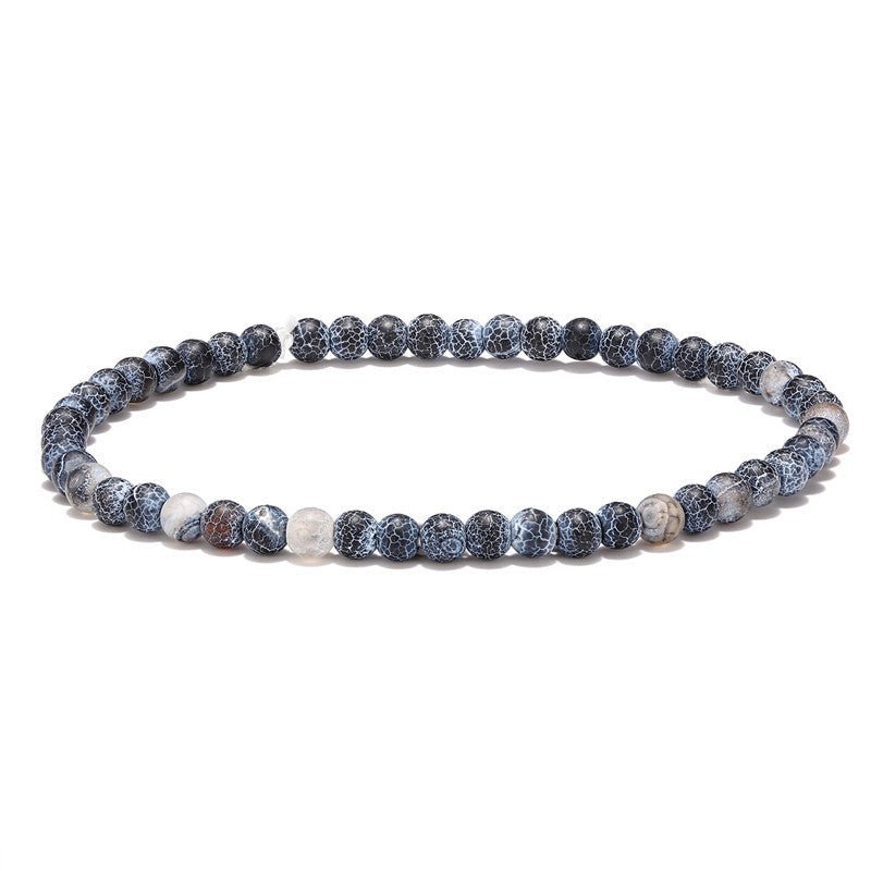 Bracelet Tibétain Trio Apatite Bleue – Mer et Montagne - Biloria