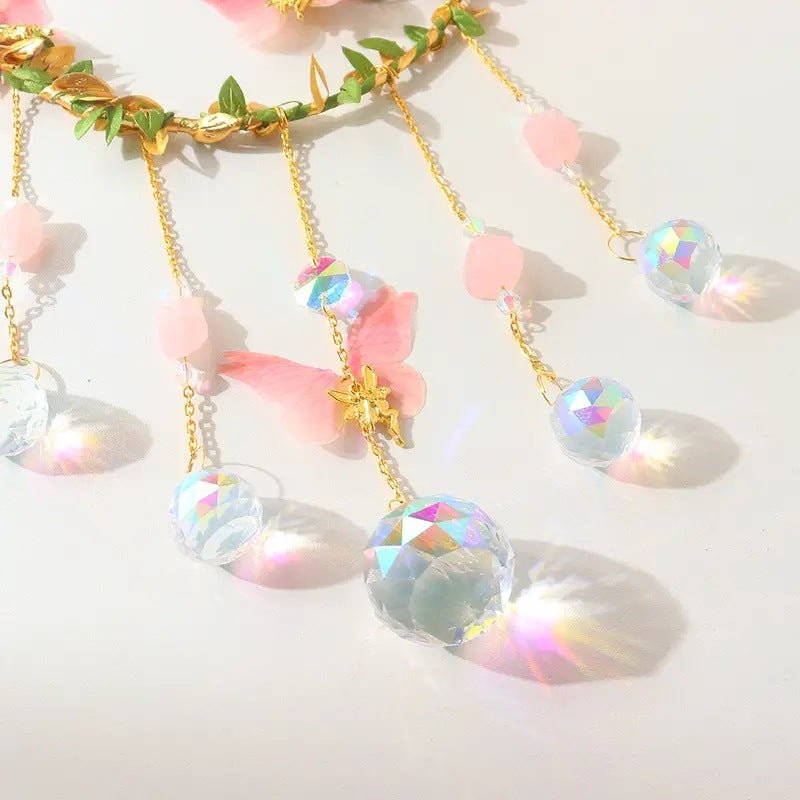 Capteur de Soleil Jardin Quartz Rose et Clair - Biloria