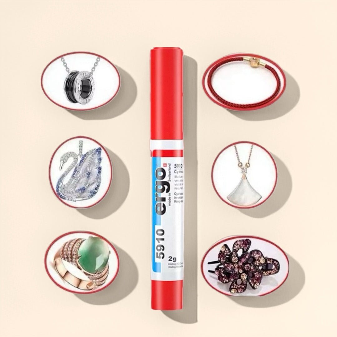 Colle Professionnelle Suisse pour Bijoux – Fixation Invisible - Biloria