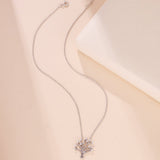 Collier Arbre de Vie Argent 925 avec Zircon - Bijou Harmonie - Biloria