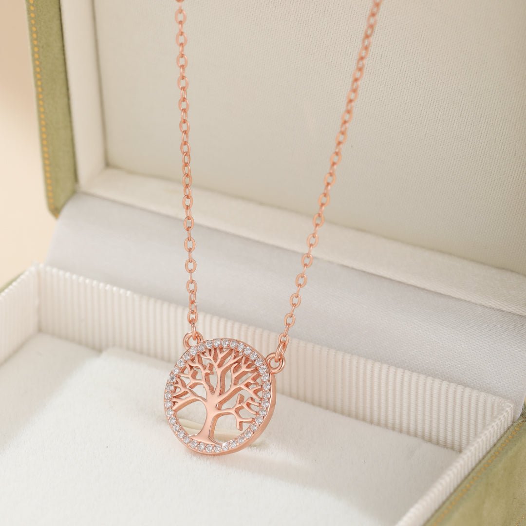 Collier Arbre de Vie Argent 925 – Bijou Racines de Sagesse - Biloria