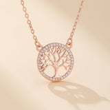Collier Arbre de Vie Argent 925 – Bijou Racines de Sagesse - Biloria