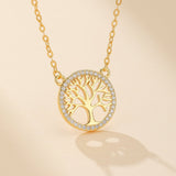 Collier Arbre de Vie Argent 925 – Bijou Racines de Sagesse - Biloria