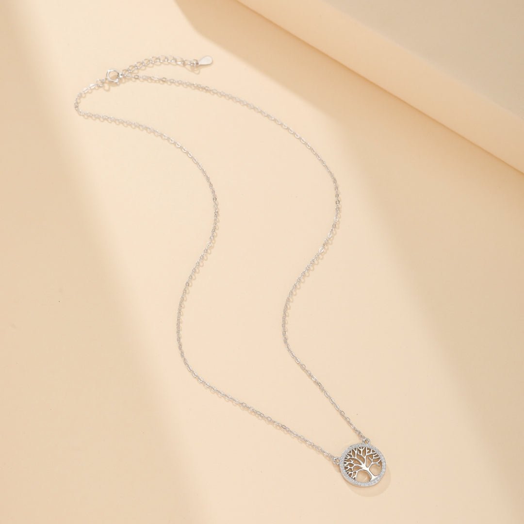 Collier Arbre de Vie Argent 925 – Bijou Racines de Sagesse - Biloria