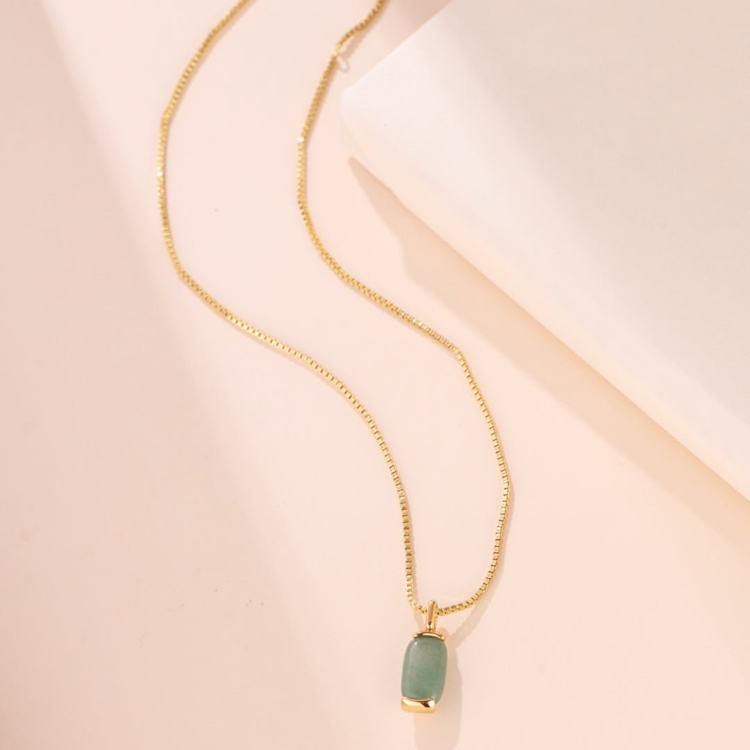 Collier Aventurine ou Œil de Tigre – Sérénité et Protection - Biloria