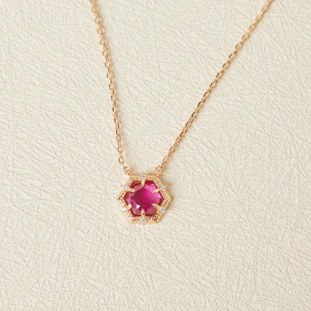 Collier Cornaline Passion Argent Plaqué Or - Bijou Vitalité - Biloria