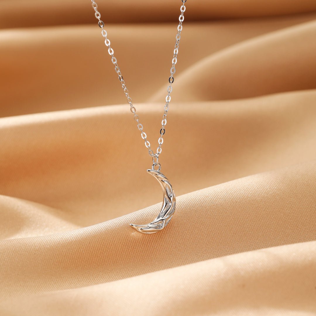 Collier Couple Soleil Lune Éternels Argent 925 - Biloria