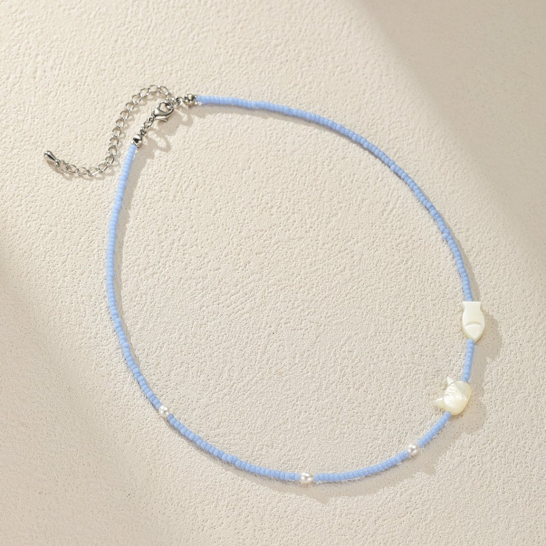 Collier Enfant Nacre et Perle - Mini Charms Doux et Magiques - Biloria