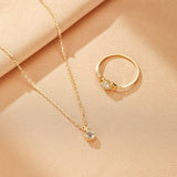 Collier Labradorite en Argent Plaqué Or - Protection et Éclat - Biloria