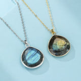 Collier Labradorite Mystique | Bijou Fait Main Protection Intuition - Biloria