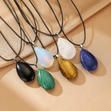 Collier Lapis-Lazuli en Goutte – Bijou Déco Bureau - Biloria