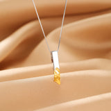 Collier Lignes d'Essence Argent 925 – Bijou Unisexe Méditation - Biloria
