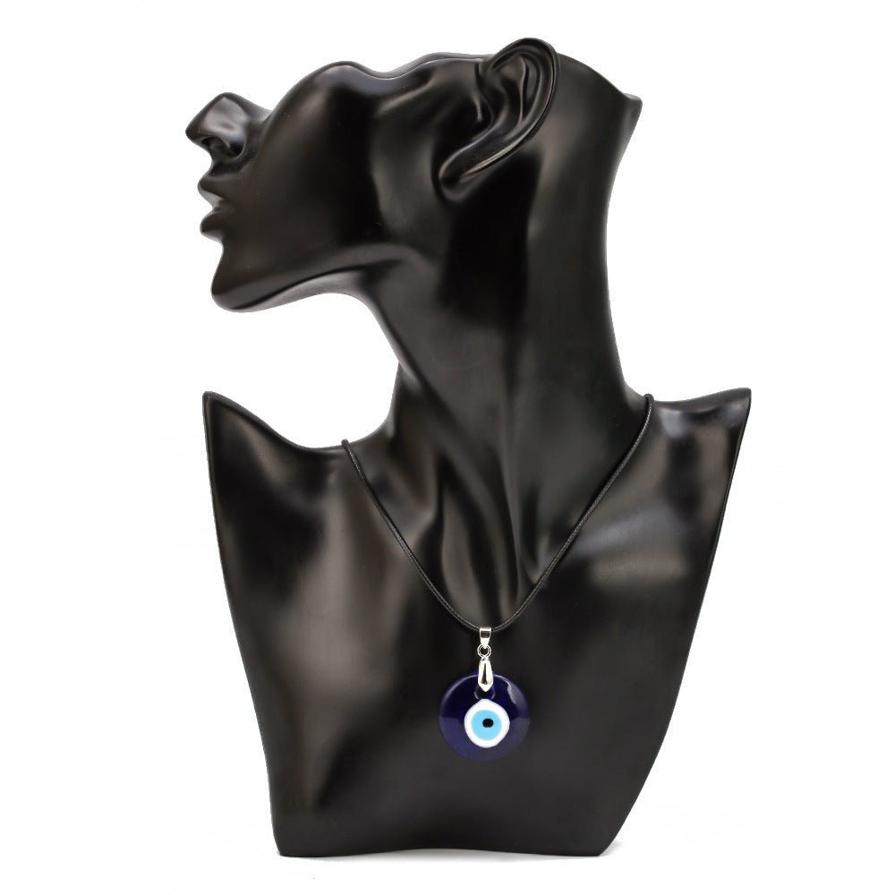 Collier Mauvais Œil en Verre Turc pour Protection et Chance - Biloria