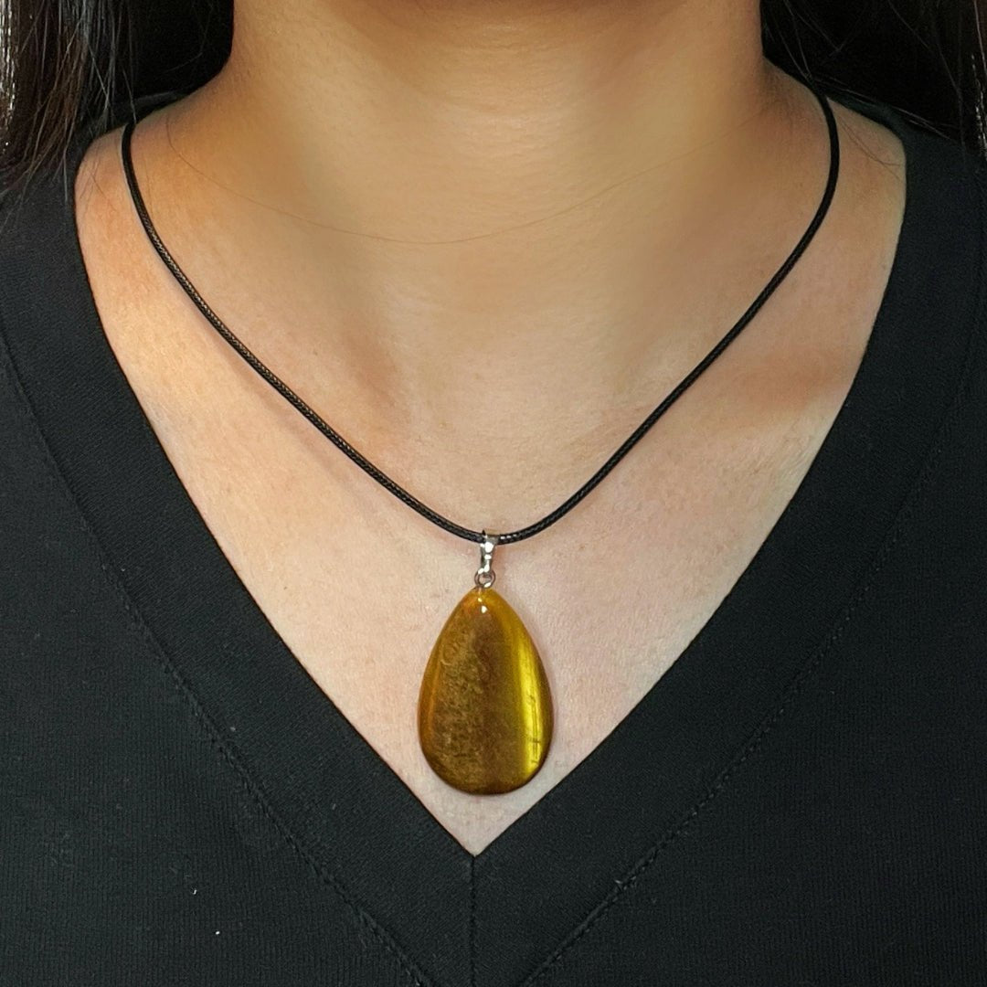Collier Œil de Tigre : Un Cadeau Protecteur pour Homme ou Femme - Biloria
