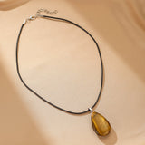 Collier Œil de Tigre : Un Cadeau Protecteur pour Homme ou Femme - Biloria