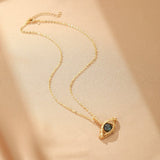 Collier Œil Mystique en Labradorite – Bijou Protecteur - Biloria