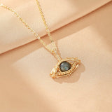 Collier Œil Mystique en Labradorite – Bijou Protecteur - Biloria
