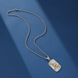 Collier Œil Oudjat Argent 925 Protection Spirituelle - Biloria