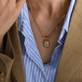 Collier Pendentif Cœur Scintillant en Zircon - Biloria
