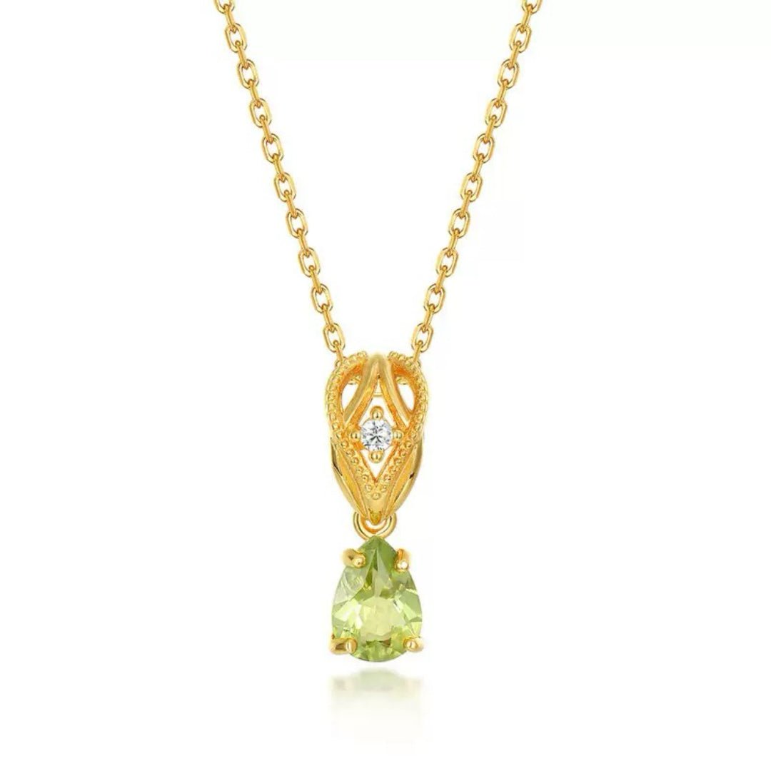 Collier Péridot et Zircon : Offrir un Bijou de Bien-Être - Biloria