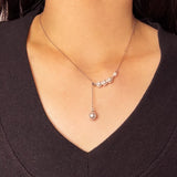 Collier Perles Cascade Argent 925 Féminin Élégance - Biloria
