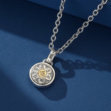 Collier Six Mantras Sacrés – Argent 925, Bijou Spirituel de Protection - Biloria