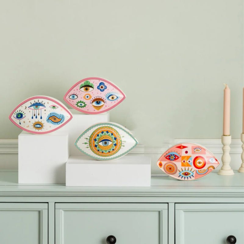 Décoration Mauvais Œil en Céramique – Protection Feng Shui - Biloria