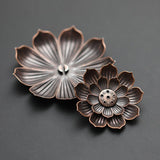 Encensoir Lotus Métal 8 cm pour Méditation et Bien-être - Biloria