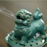Encensoir Pi Xiu Lotus Céramique Porte-Bonheur Zen - Biloria