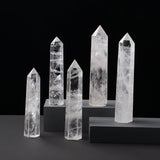 Pointe Purification Cristal de Roche 9 à 20 cm - Biloria