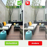 WLAN Überwachungskamera für außen und innen | Kabellose Mini Kamera mit Live Handyübertragung | SicherBlick
